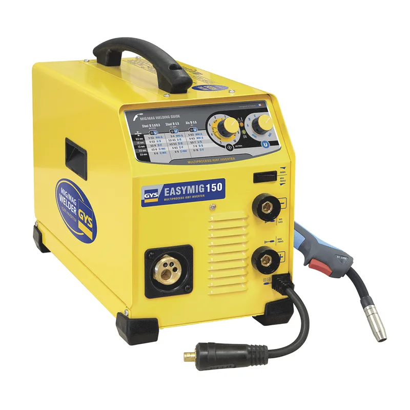 Gys Easymig 150 - Poste à souder Inverter (mig/mag : gaz, sans gaz et mma) - à courant continu (DC)
