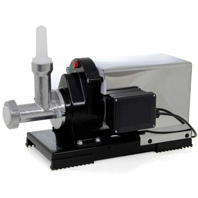 Reber 9050N INOX - Extrudeuse - Machine à pâtes avec moteur électrique à induction professionnel 500W