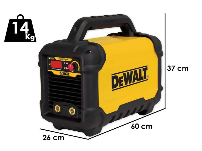 DeWalt DXWDMMA 200E - Poste à souder Inverter (MMA) - à courant continu (DC) + KIT