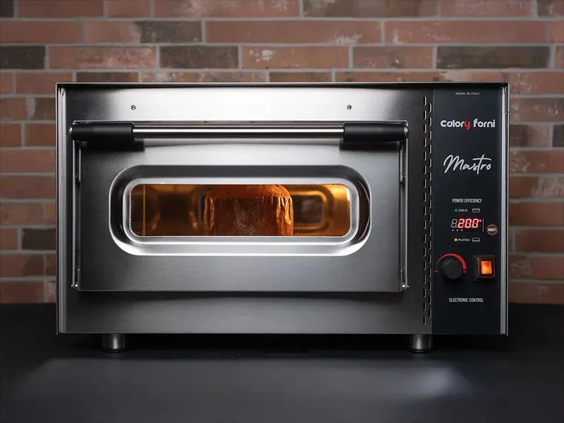 Calory Forni CF62E Mastro - Four électrique à pizza - Chambre haute