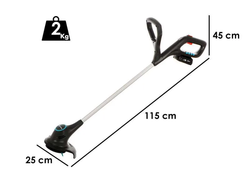 Gardena SmallCut 23/18V P4A solo - Coupe-bordure à batterie