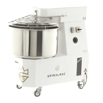 Pétrin à spirale à haut niveau d'hydratation SPIRALMAC SV38 2VEL HH triphasé - 38 Kg