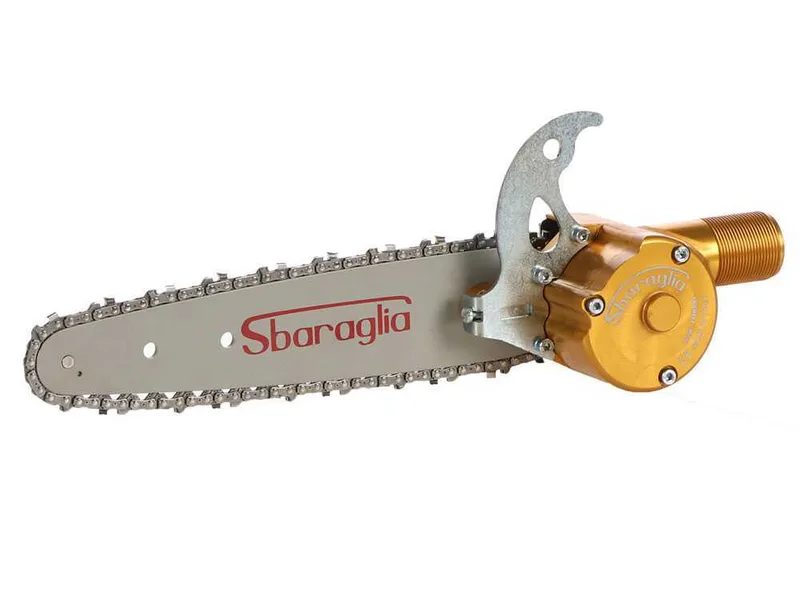 Tronçonneuse pneumatique Sbaraglia Turbo avec lame carving 8" - élagueuse