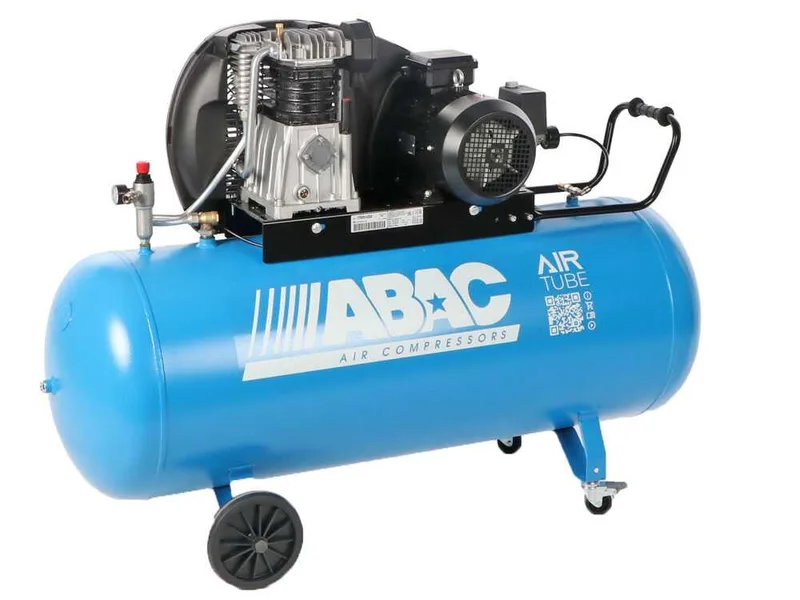 ABAC EXP A49B 270 CT 5,5 - Compresseur d'air électrique triphasé à courroie - Moteur 5.5 CV – 270 L