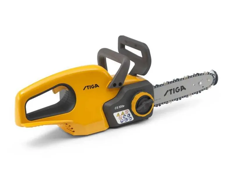 Stiga CS 100e Kit - Tronçonneuse à batterie 20 V 4 Ah - Guide de 25 cm