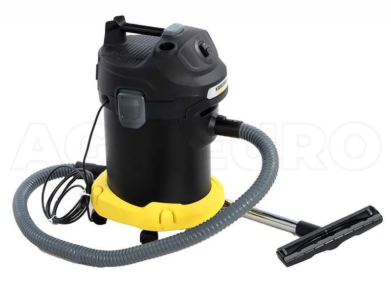 Aspirateur de cendres Karcher AD 4 Premium, cuve de ramassage en métal de 17L - moteur 600W