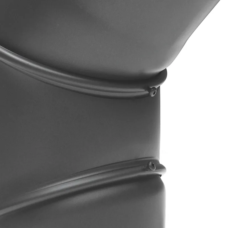 Raik Basic coude de tuyau de fumée 160 mm gris fonte 0–90° avec porte pour tuyau de fumée / conduit de fumée