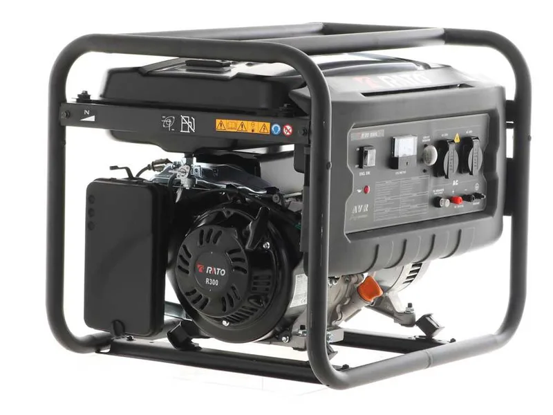 Rato R3800 AVR - Groupe électrogène à essence avec AVR 3.8 Kw - Continue 3.5 kW Monophasé