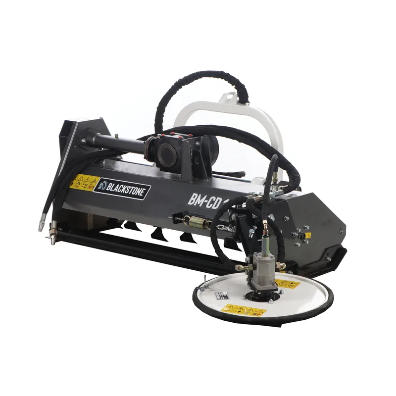 BlackStone BM-CD 120 - Broyeur sur tracteur - Disque interfilaire - Série Médium - Déport hydraulique