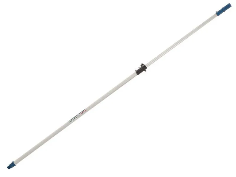 Perche télescopique en aluminium pneumatique Paterlini Blu Light - 1,45 / 2,25 mt