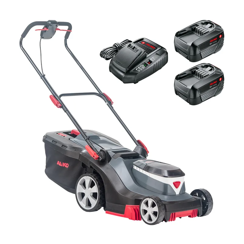 AL-KO 3.82 Li Easy - Tondeuse à gazon sans fil - Coupe 38 cm - 2x 18V/4,0Ah