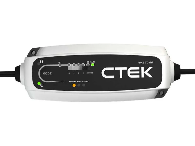 Ctek CT5 time to go - Chargeur de batterie et mainteneur - 8 phases - 12V 5A
