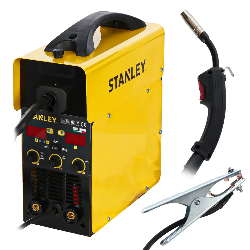 Stanley mig 160 - Poste à souder Inverter Multiprocédé - mig/mma/tig lift - gaz/no gaz