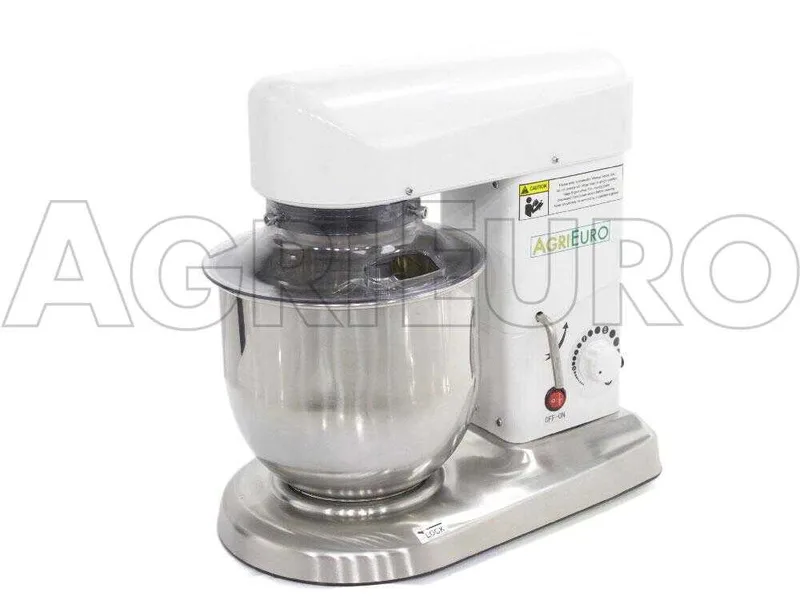 Batteur mélangeur planétaire FP105 - cuve INOX 5 litres - Accessoires interchangeables