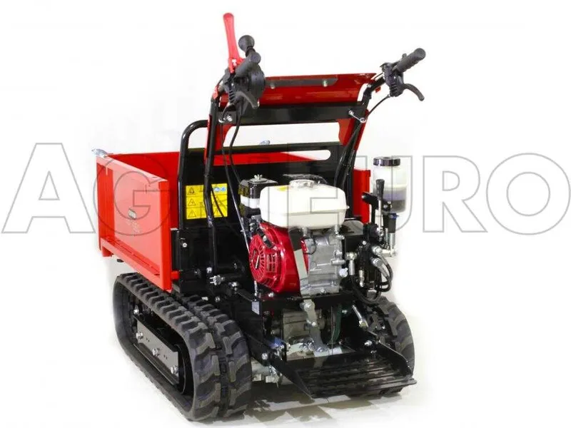 Brouette à moteur Ginko TR 660 extensible avec basculement hydraulique, moteur Honda