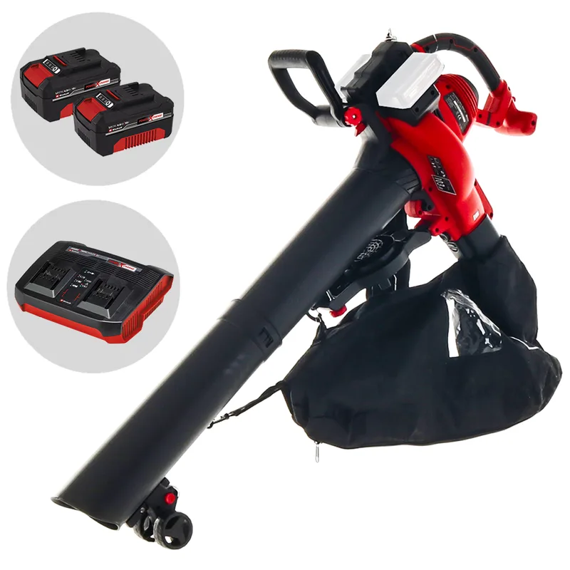 Einhell GE-CL 36/230 Li E - Aspirateur Souffleur de feuilles à batterie - 2x 18V 4Ah