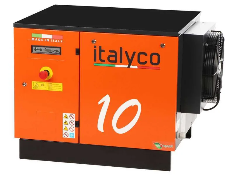 Italyco KV 10 - Compresseur rotatif à vis - Pression max 10 bar