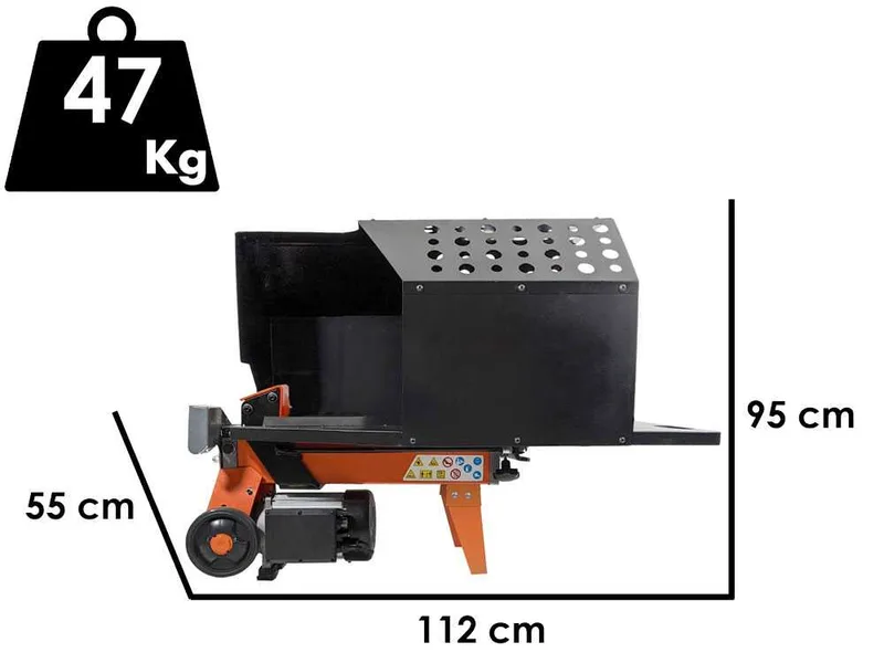 Forest Master FM5D-TC - Fendeuse à bois électrique - Horizontale - 230 V