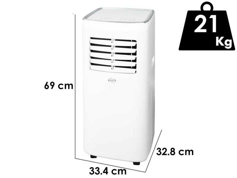 Argo Etienne - Climatiseur mobile - 3 en 1 - 8 000 BTU