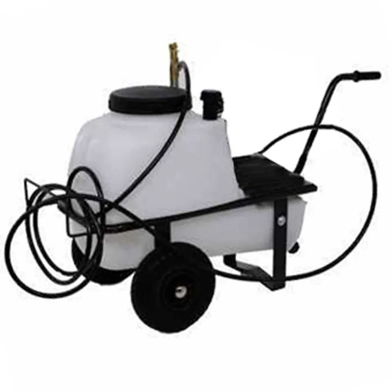 Chariot de pulvérisation avec cuve 55 L – motopompe applicable