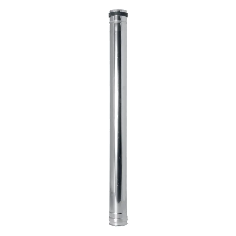 Raik conduit de cheminée / tuyau de poêle 80 mm - 1000 mm INOX