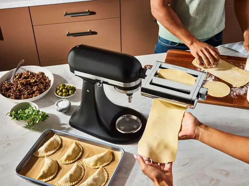 KitchenAid 5KSM3MPA – Accessoire à pâtes 3-en-1 en métal