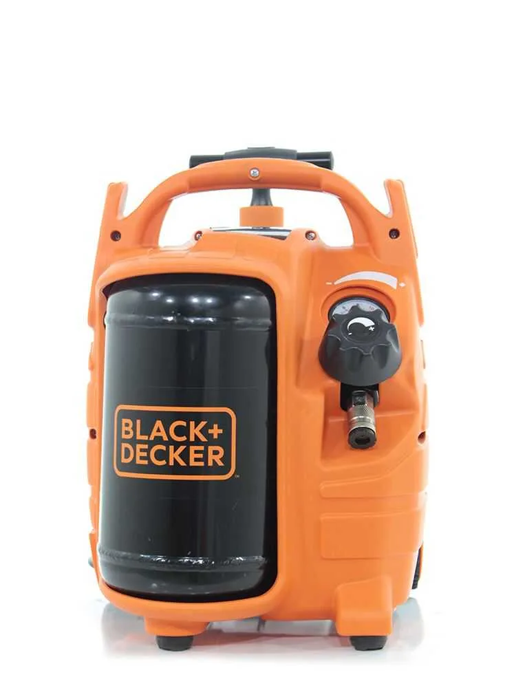 Black & Decker BD 195/5 MY T - Compresseur d'air électrique portatif monophasé, oil-less - Moteur 1.5 CV - 5 L
