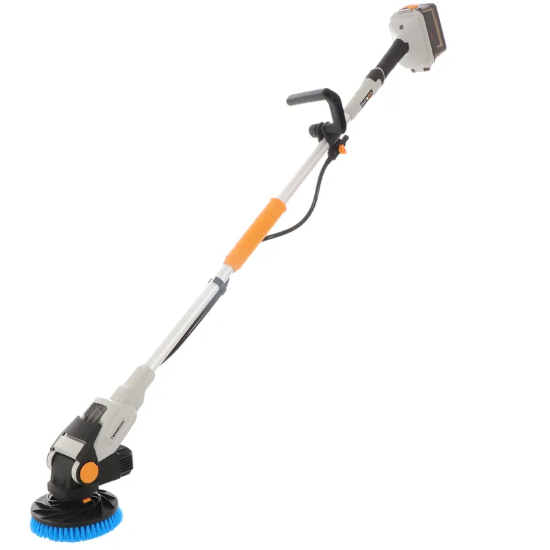 Nettoyeur de sols extérieurs à batterie Batavia twin brush - 18V 2Ah