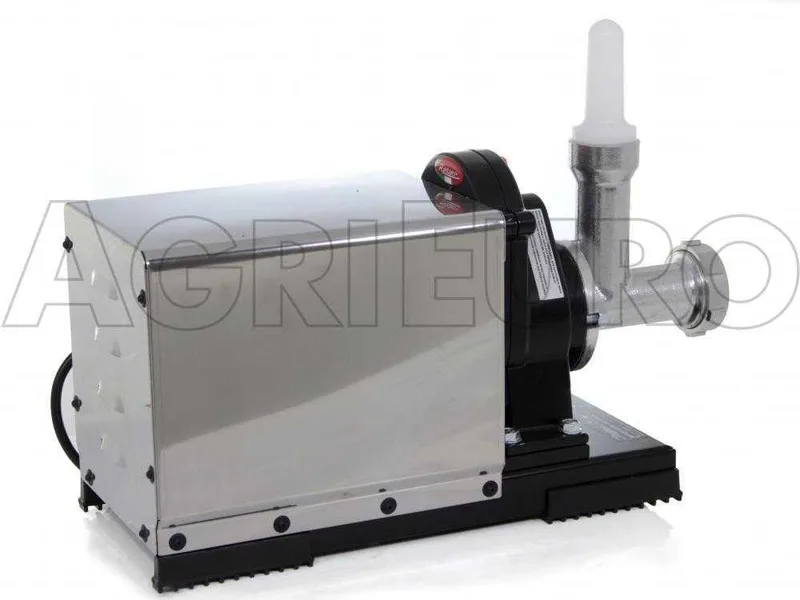 Machine à pâtes Reber 9070NSP INOX avec moteur électrique à induction professionnel 1200W - Motoréducteur standard