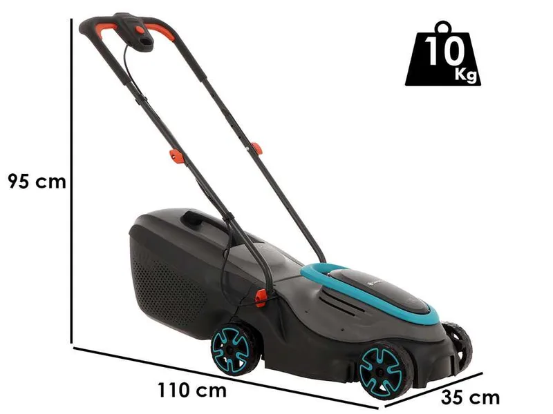 Gardena PowerMax 32/18V P4A - Tondeuse à gazon à batterie - 18V/4Ah - Coupe 32 cm