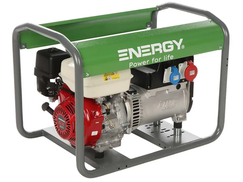 Energy EY-5.5TB - Groupe électrogène triphasé - Moteur Honda GX 270 - 4,1 kW