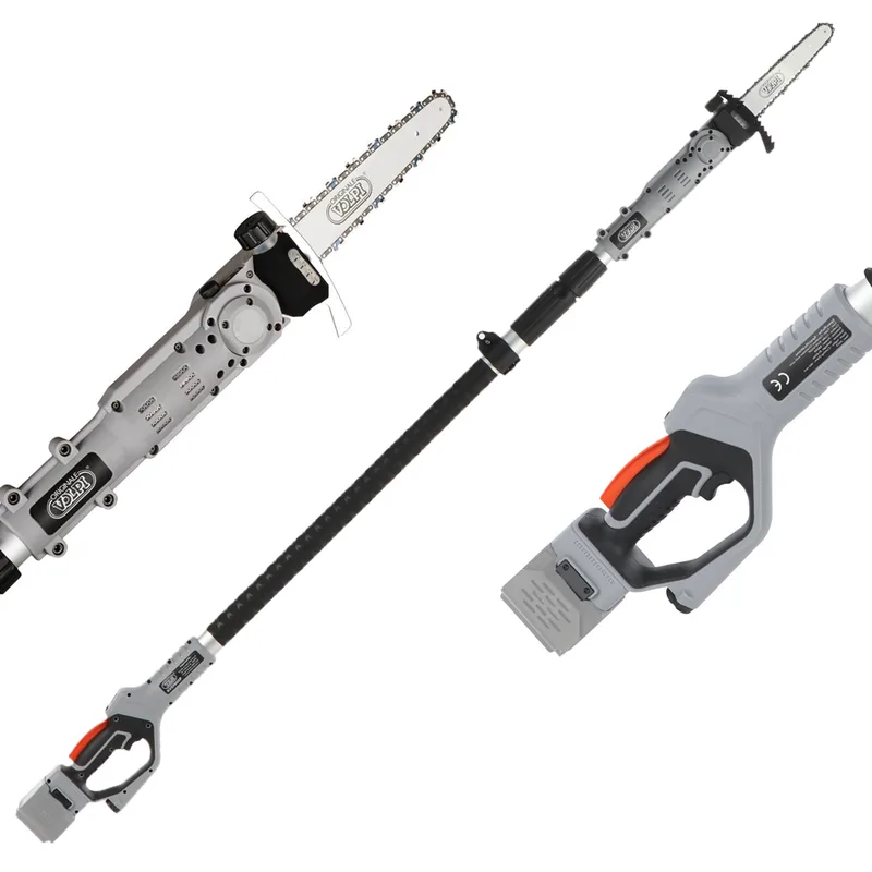 Volpi KVS7100P - Élagueuse à batterie sur perche télescopique