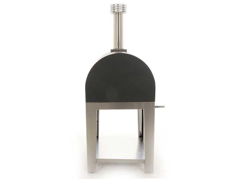 Fontana Margherita - Four à bois d'extérieur avec chariot - Anthracite