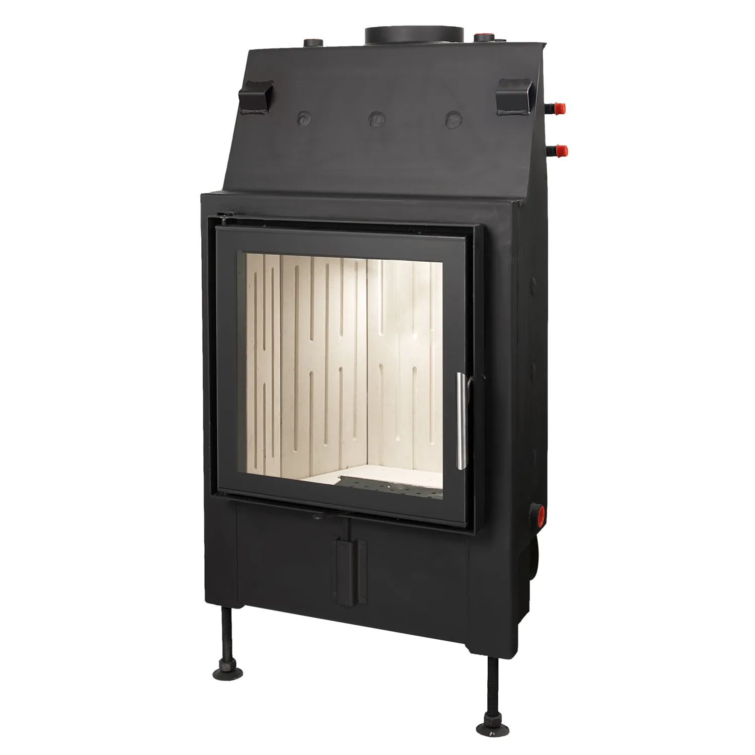 Schmitzker No4 avec cadre en verre 10 kW insert de cheminée à eau