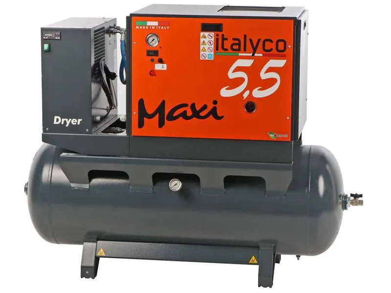 Italyco Maxi 6/270 D - Compresseur rotatif à vis - Pression max 10 bar