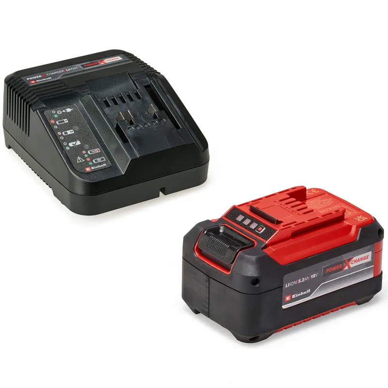 Starter kit Einhell Power X-Change - Batterie de 18V/5.2Ah et Chargeur