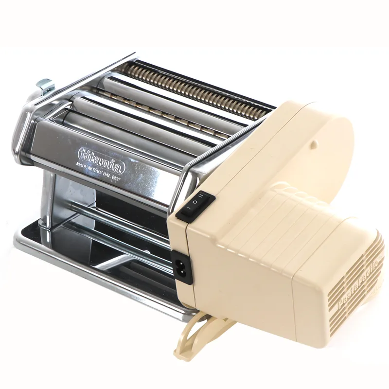 Imperia Titania New Electric iPasta Beige - Laminoir - Machine à pâtes électrique en INOX 80W