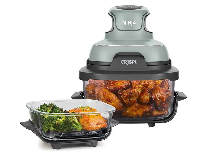 Ninja CRISPi FN101EUSG - Friteuse à air chaud 9,5 L - Vert sauge