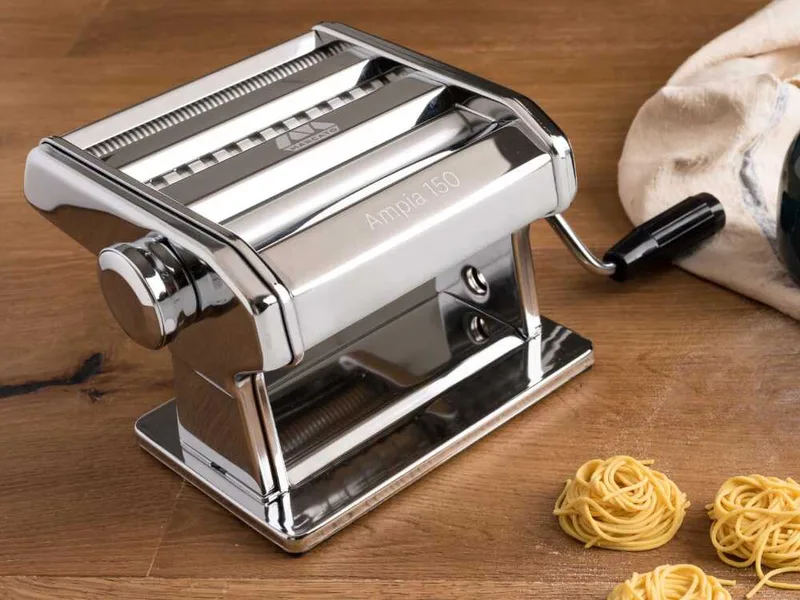 Marcato Ampia 150 - Machine à pâtes manuelle en acier inox