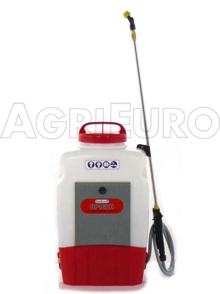 Pulvérisateur électrique à batterie à dos GeoTech BP16DH 16 litres
