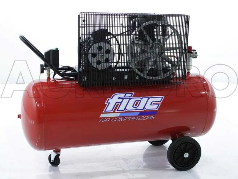 Fiac AB 300/598 - Compresseur d'air électrique triphasé à courroie - Moteur 5.5 CV - 270 L