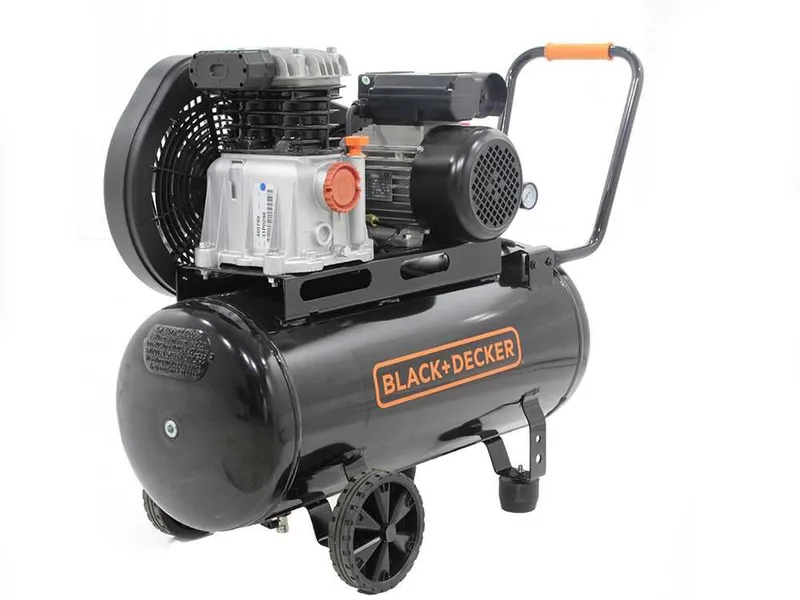Black & Decker BD 220/100 2M - Compresseur d'air électrique monophasé à courroie - Moteur 2 CV - 100 L