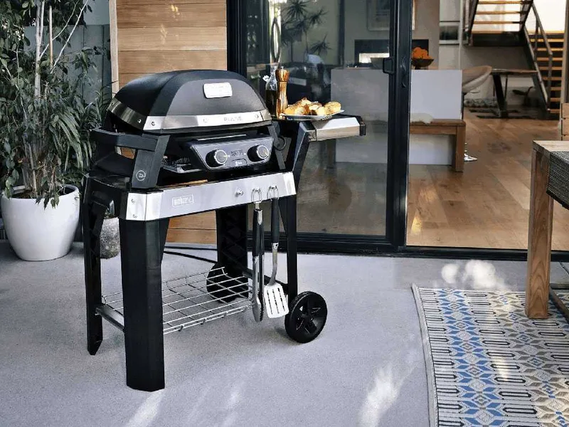 Weber Pulse 2000 - Barbecue électrique avec chariot
