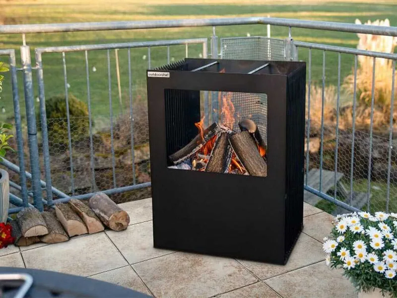 Outdoorchef Firepit - Barbecue à bois ou au charbon de bois - Brasero d'extérieur