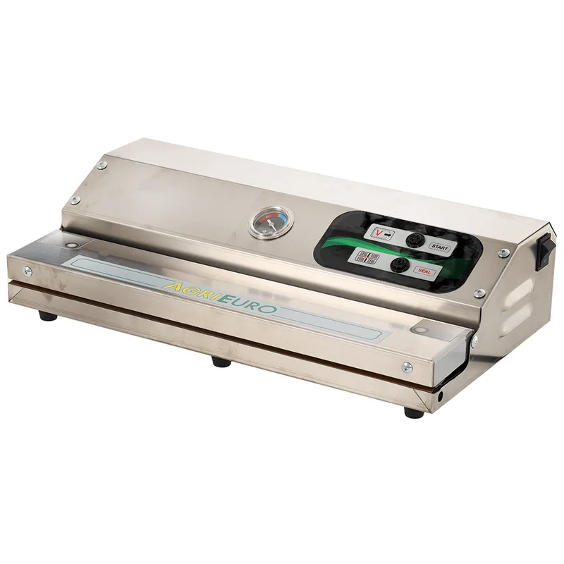 BIG Euro 460 INOX - Machine sous vide + vacuomètre - Barre de soudure de 47 cm