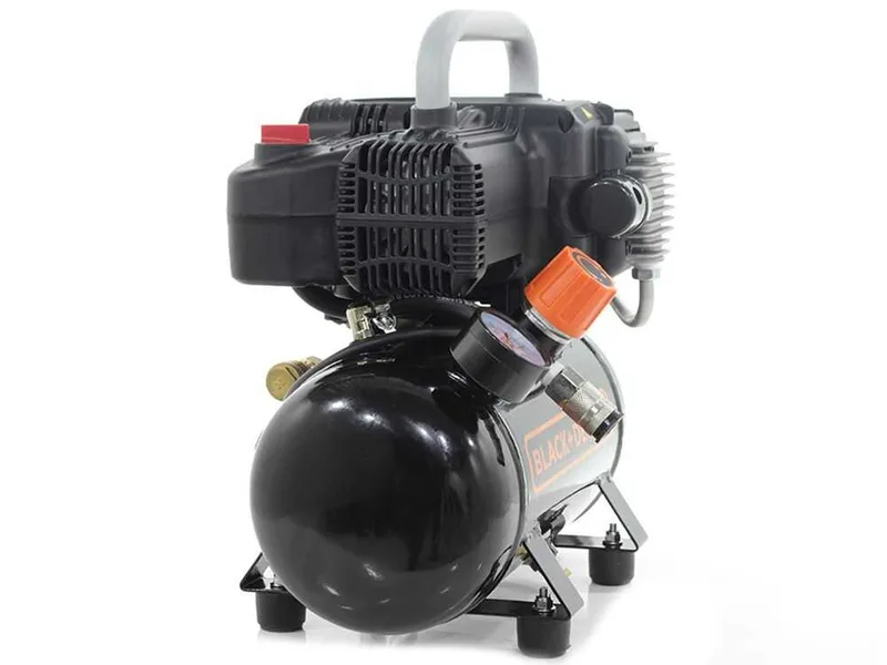 Black & Decker BD195 6 NK - Compresseur d'air électrique portatif monophasé, oil-less - Moteur 1.5 CV - 6 L