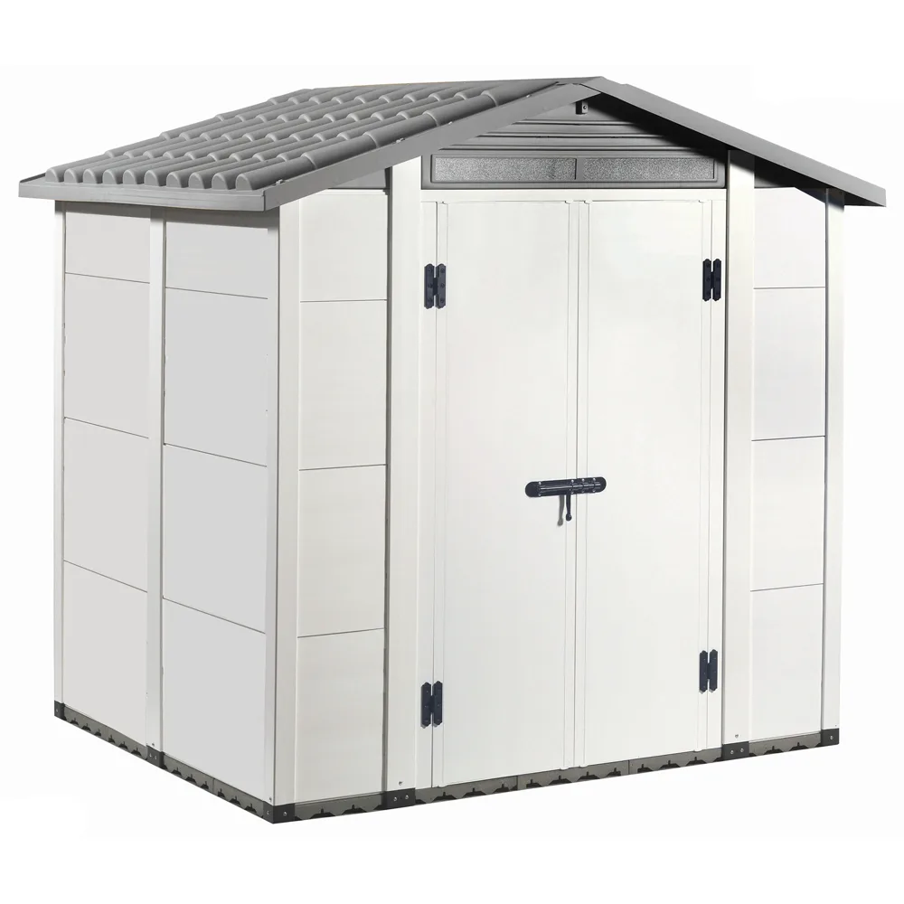 Garofalo Urban 200 - Abri de jardin - Avec porte à double battant - 202,5 x 162,5 x 216 cm