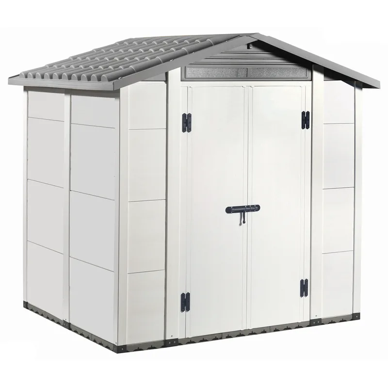 Garofalo Urban 200 - Abri de jardin - Avec porte à double battant - 202,5 x 162,5 x 216 cm