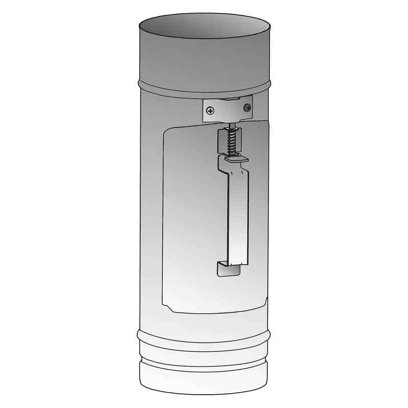 Schiedel PRIMA PLUS élément de nettoyage Ø130 mm simple paroi mat