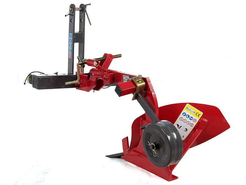 Geotech DP20 - Charrue mono-soc avec structure renforcée - Pour tracteurs avec attelage à trois points